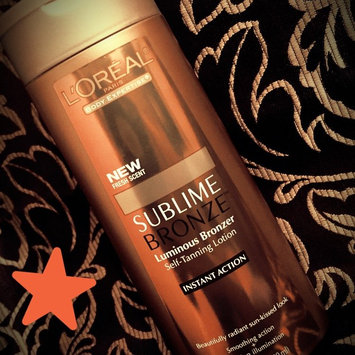 Photo of L'Oréal Paris Sublime Bronze Luminous Bronzer Self-Tanning Lotion uploaded by Heather T.
