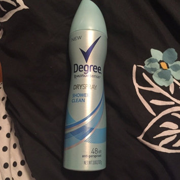 Photo of Degree Women Dry Spray Antiperspirant, Shower Clean, 3.8 oz uploaded by shannon m.