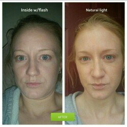 Photo of Shiseido Synchro Skin Glow Luminizing Fluid Foundation Broad Spectrum SPF 20 uploaded by Christie S.