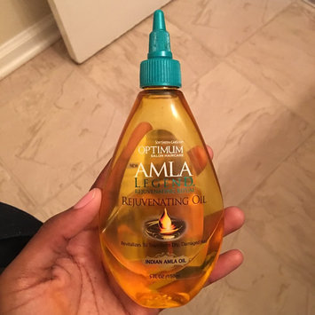 Photo of Optimum Salon Haircare Amla Legend Rejuvenating Oil, 5 fl oz uploaded by Latavia M.