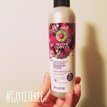 Photo of Herbal Essences Tousle Me Softly Let It Loose Non-Aerosol Hairspray uploaded by Amie W.