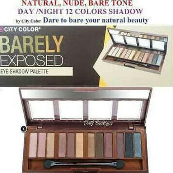 Photo of CITY COLOR Barely Exposed Eye Shadow Palette Day/Night uploaded by Jennifer V.