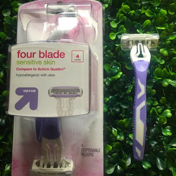 Photo of up & up Women's 4 Blade Disposable Razors - 4 ct uploaded by Shay T.