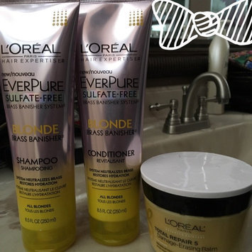 Photo of L'Oréal® Paris Hair Expertise™ EverPure Sulfate-Free Blonde Brass Banisher™ Shampoo 11.05 fl. oz. Tube uploaded by Vanessa G.