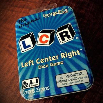 Photo of George and Company LLC 119 LCR Left Center Right Dice Game Blue Tin uploaded by Katie M.