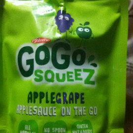 Photo of GoGo SQUEEZ APPLE STRAWBERRY APPLESAUCE ON THE GO uploaded by kishsa c.