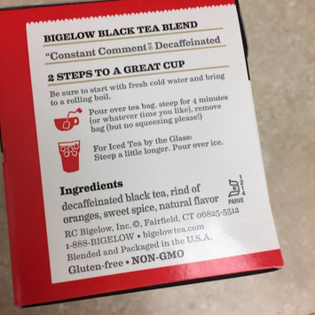 Photo of Bigelow Black Tea Decaffeinated Constant Comment - 20 CT uploaded by Melanie S.