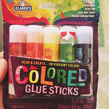 Photo of Elmer's Colored Glue Sticks - 5 CT uploaded by Chelsea P.
