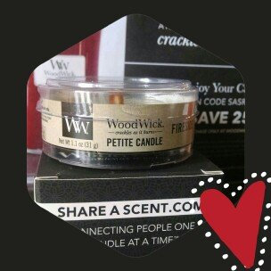 Photo of WoodWick Set of 2 Medium Fireside Candles uploaded by Eryn P.