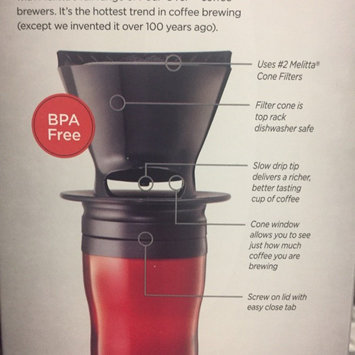 Photo of Melitta® Pour-Over™ Black Coffee Brewer with Travel Mug Box uploaded by Michael V.