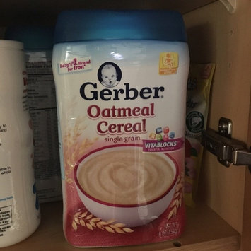 Photo of Gerber® Single Grain Baby Cereal | Oatmeal uploaded by Melissa J.