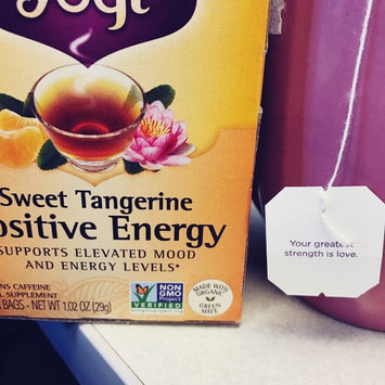 Photo of Yogi Tea Sweet Tangerine Positive Energy uploaded by Jonna G.