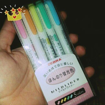 Photo of Zebra Highlighter Mildliner, 5 Color Set (WKT7-5C) [{