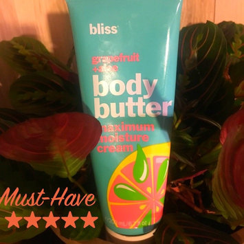 Photo of Bliss grapefruit + aloe body butter, 6.7 oz uploaded by Elizabeth S.