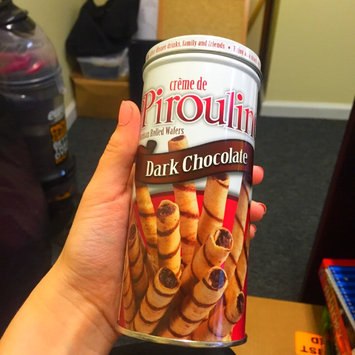 Photo of Creme De Pirouline Artisan Rolled Wafers Dark Chocolate uploaded by Brittany G.