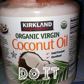 Photo of Kirkland Signature Organic Virgin Coconut Oil Cold Pressed Unrefined 42.3 Fl oz uploaded by Maria M.