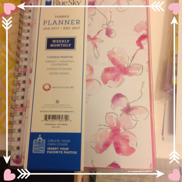 Photo of Blue Sky(TM) Fashion Wire-O Weekly/Monthly Planner, 8 1/2in. x 11in, Mahalo, July 2016 to June 2017 uploaded by Hilda L D.