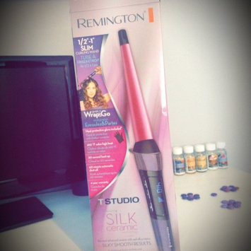 Photo of Remington TStudio SILK Ceramic Curling Wand 1/2