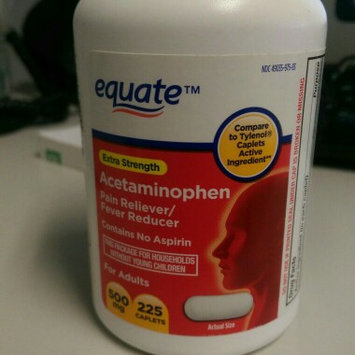 Photo of Equate Acetaminophen Pain Reliever/Fever Reduction uploaded by Kristine J.