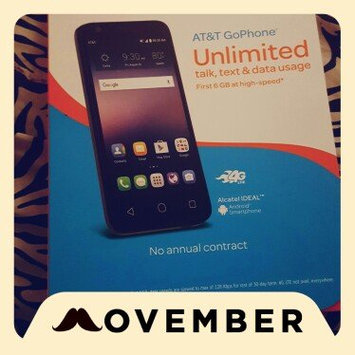 Photo of At & t Gophone - Alcatel Ideal 4g Lte With 8GB Memory Prepaid Cell Phone - Slate Blue uploaded by Faith M.
