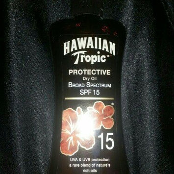Photo of Hawaiian Tropic® Protective Dry Oil SPF 15 Sunscreen uploaded by Cait E.