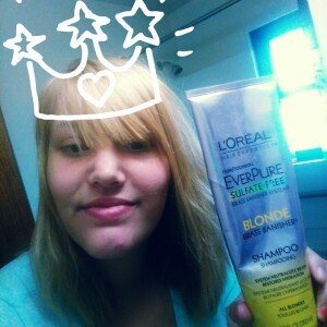 Photo of L'Oréal® Paris Hair Expertise™ EverPure Sulfate-Free Blonde Brass Banisher™ Shampoo 11.05 fl. oz. Tube uploaded by Bethany F.