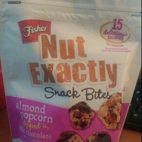 Photo of FISHER NUT EXACTLY® Snack Bites - Almond Popcorn dipped in Milk Chocolate uploaded by Liz D.