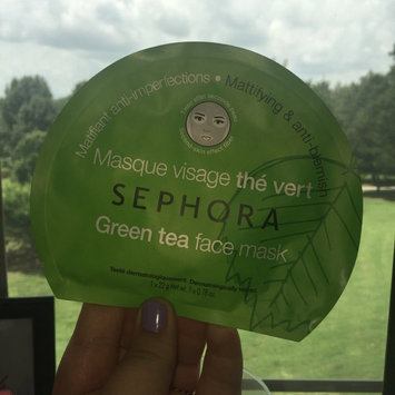 Photo of SEPHORA COLLECTION Face Mask Green Tea Mattifying & Anti-blemish uploaded by Kindall K.