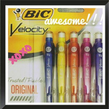 Photo of BIC Pencils Mechanical Pencil, Refillable, Rubbergrip, .7mm, Assorted uploaded by Tami L.