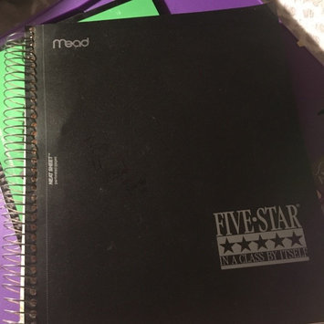 Photo of Mead Products Five Star 5 Subject Notebook, Wide Ruled, 200 Sheets uploaded by Jessica W.
