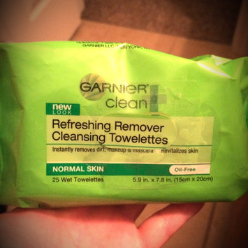 Photo of Garnier SkinActive Clean+ Refreshing Remover Cleansing Towelettes uploaded by Jamie B.