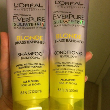 Photo of L'Oréal® Paris Hair Expertise™ EverPure Sulfate-Free Blonde Brass Banisher™ Shampoo 11.05 fl. oz. Tube uploaded by Amber T.