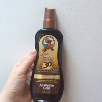 Photo of Australian Gold Spray Gel with Instant Bronzer SPF 30 uploaded by Chloe K.