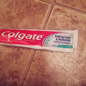 Photo of Colgate® Baking Soda & Peroxide WHITENING Toothpaste Brisk Mint uploaded by Teran F.