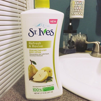 Photo of St. Ives Reviving Pear Nectar & Soy Body Lotion uploaded by Drea T.