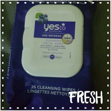 Photo of Yes To Blueberries Cleansing Facial Wipes uploaded by Ashley C.