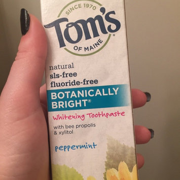 Photo of Tom's OF MAINE Peppermint Fluoride-Free Botanically Bright™ Toothpaste uploaded by Amanda F.