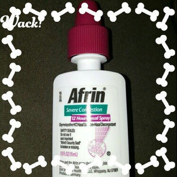 Photo of Afrin No Drip Severe Congestion 12 Hour Maximum Strength Menthol Pump Mist uploaded by Adalgisa c.