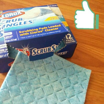 Photo of Clorox Scrub Singles Bathroom Pads - 12 CT uploaded by Adeline P.