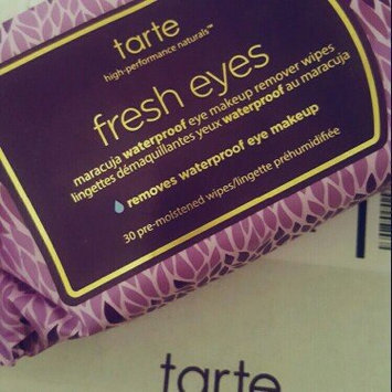 Photo of tarte Fresh Eyes Maracuja Waterproof Eye Makeup Remover Wipes uploaded by Ashlin E.