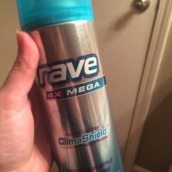 Photo of Rave 4X Mega Unscented Hairspray With ClimaShield uploaded by Kelsey S.