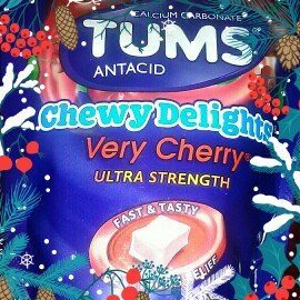 Photo of Tums Chewy Delights Cherry Calcium Soft Chews - 32 Count uploaded by tiffany g.
