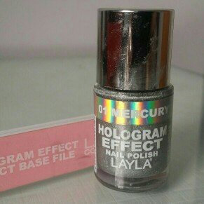 Photo of Layla Cosmetics Hologram Effect Nail Polish uploaded by Cindy S.