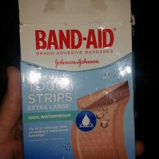 Photo of Band-Aid Adhesive Bandages Sheer Strips Extra Large - 10 CT uploaded by Alicia H.