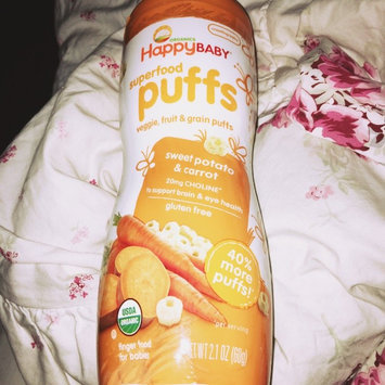 Photo of HappyBaby Organic Gluten Free Finger Food for Babies Sweet Potato Puffs uploaded by Rosalinda V.