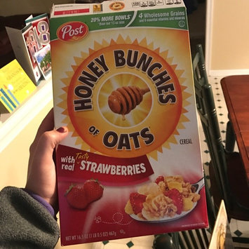 Photo of Post Foods, LLC HNY BNCH OAT STRWBRY 16.5OZ uploaded by Tori G.