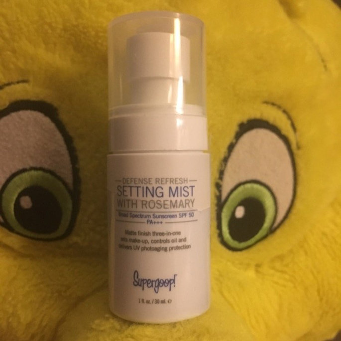 Supergoop! Defense Refresh Setting Mist SPF 50