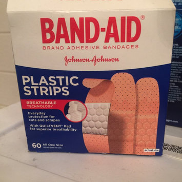 Photo of Band-Aid Plastic Brand Adhesive Bandages Plastic Strips uploaded by Cassandra I.