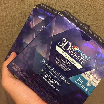 Photo of Crest 3D White Whitestrips 1-hour Express Teeth Whitening Kit uploaded by Diego D.