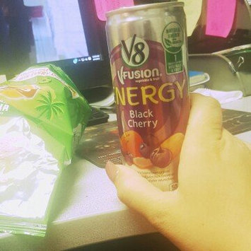 Photo of V8® V-Fusion + Energy Peach Mango Flavored Vegetable & Fruit Juice uploaded by Courtney P.